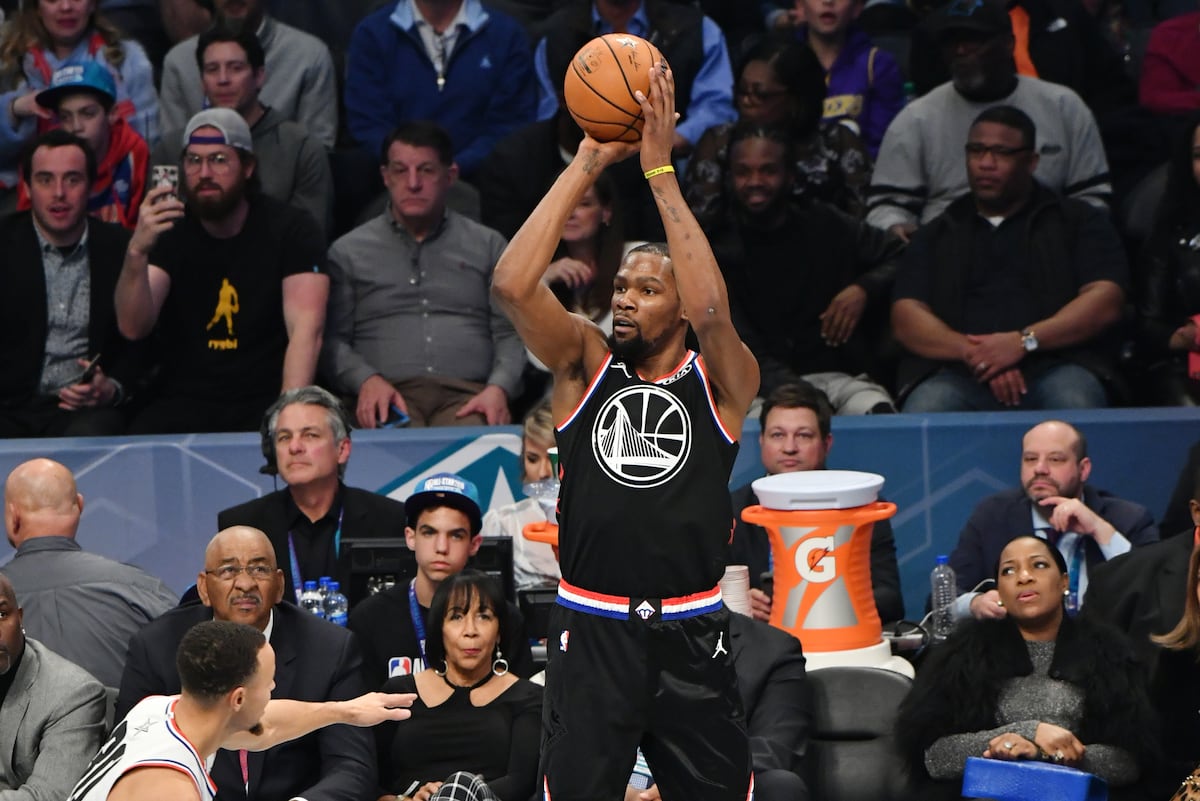 Watch Full Highlights of Kevin Durant�s 2019 NBA AllStar