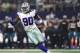 ARLINGTON, TX - OCTOBER 14: Demarcus Lawrence #90 of the Dallas Cowboys at AT&T Stadium on October 14, 2018 in Arlington, Texas. (Photo by Ronald Martinez/Getty Images)