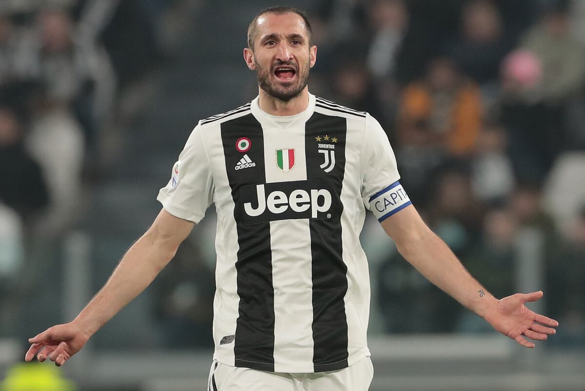 Giorgio Chiellini Believes Sergio Ramos Is the Best Defender in the ...