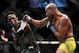 MELBOURNE, AUSTRALIA - FEBRUARY 10: Israel Adesanya of Nigeria punches Anderson Silva of Brazil during their Middleweight bout during UFC234 at Rod Laver Arena on February 10, 2019 in Melbourne, Australia. (Photo by Quinn Rooney/Getty Images)