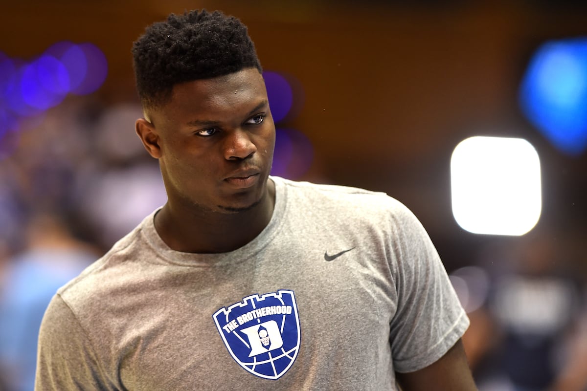 zion williamson shoe