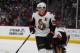 Ottawa Senators center Matt Duchene (95) in the first period of an NHL hockey game Friday, Oct. 26, 2018, in Denver. (AP Photo/David Zalubowski)