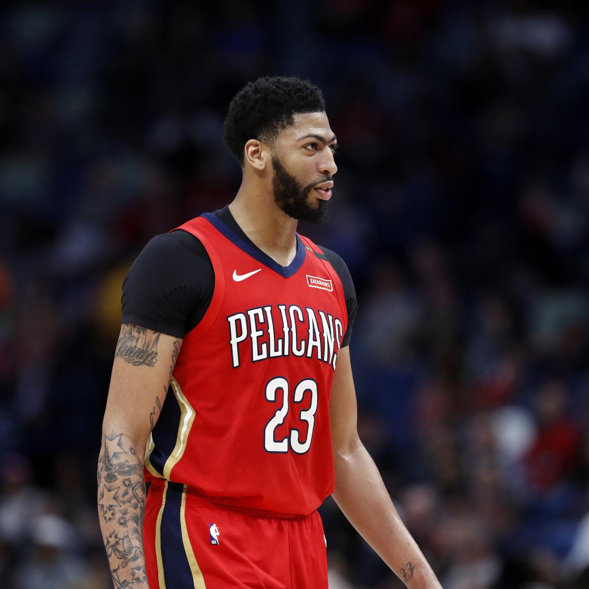 Anthony Davis Will Play vs. Pacers After Shoulder Injury Suffered Before ASG ...