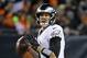 CHICAGO, IL - JANUARY 06: Nick Foles #9 of the Philadelphia Eagles looks for a receiver against the Chicago Bears during an NFC Wild Card playoff game at Soldier Field on January 6, 2019 in Chicago, Illinois. The Eagles defeated the Bears 16-15. (Photo by Jonathan Daniel/Getty Images)