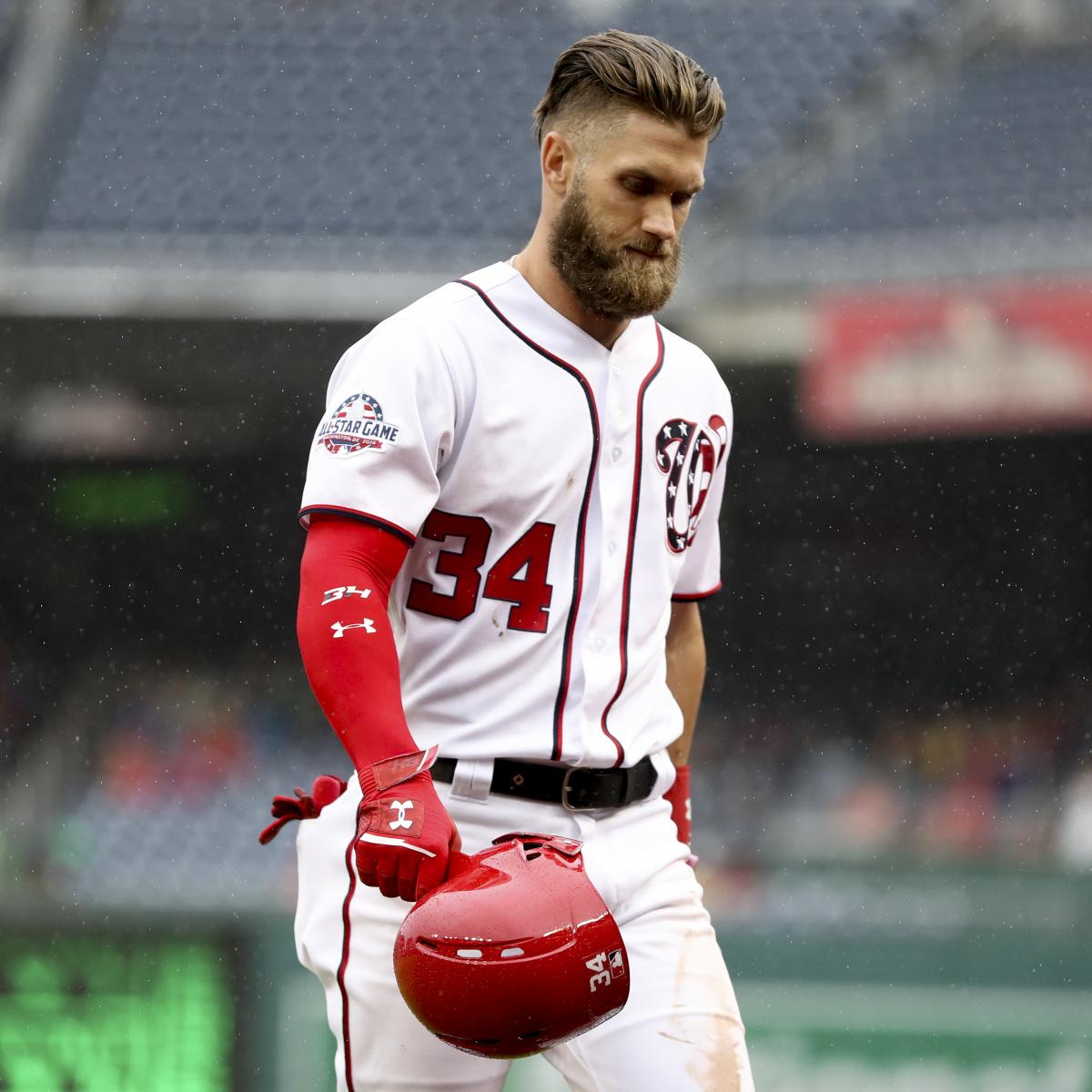 FAX Sports: MLB on X: Bryce Harper reportedly threatened the