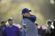 Rory McIlroy, of Northern Ireland, tees off on the 18th hole during the final round of the Genesis Open golf tournament at Riviera Country Club on Sunday, Feb. 17, 2019, in the Pacific Palisades area of Los Angeles. (AP Photo/Ryan Kang)