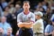 6 Dec 2000: Referee Tim Donaghy stands on the court during the game between the New York Knicks and the Dallas Mavericks at the Reunion Arena in Dallas, Texas. The Mavericks defeated the Knicks 94-85. NOTE TO USER: It is expressly understood that the only rights Allsport are offering to license in this Photograph are one-time, non-exclusive editorial rights. No advertising or commercial uses of any kind may be made of Allsport photos. User acknowledges that it is aware that Allsport is an editorial sports agency and that NO RELEASES OF ANY TYPE ARE OBTAINED from the subjects contained in the photographs. Mandatory Credit: Ronald Martinez /Allsport