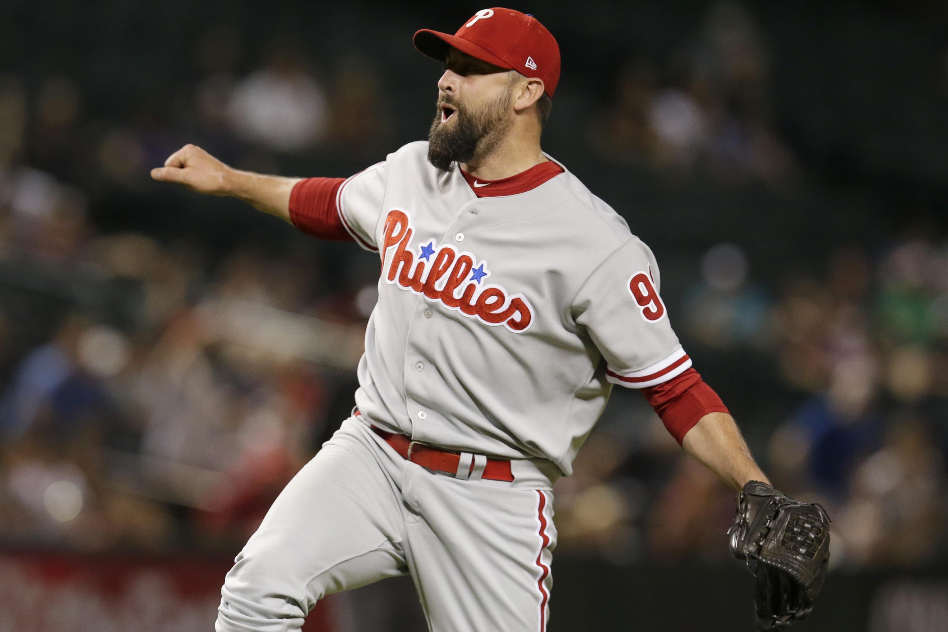 Pat Neshek Signed Philadelphia Phillies Jersey Insc.2 Time All