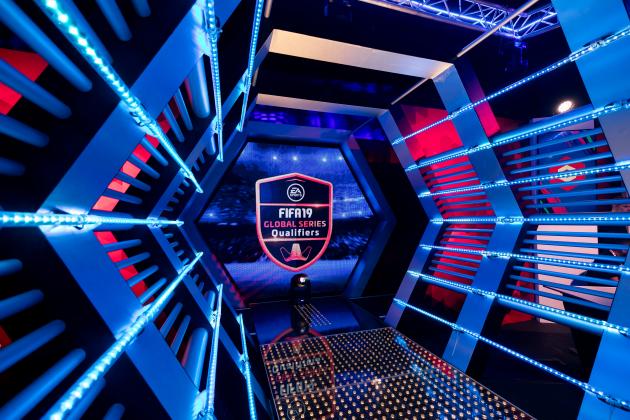 LONDON,ENGLAND – JANUARY 21: A general view in the Gfinity FIFA 19 Global Series, held at the Gfinity Arena on 21 January 2019 in Fulham Broadway, London, United Kingdom (Photo by Joe Brady/MB Media/Getty Images)