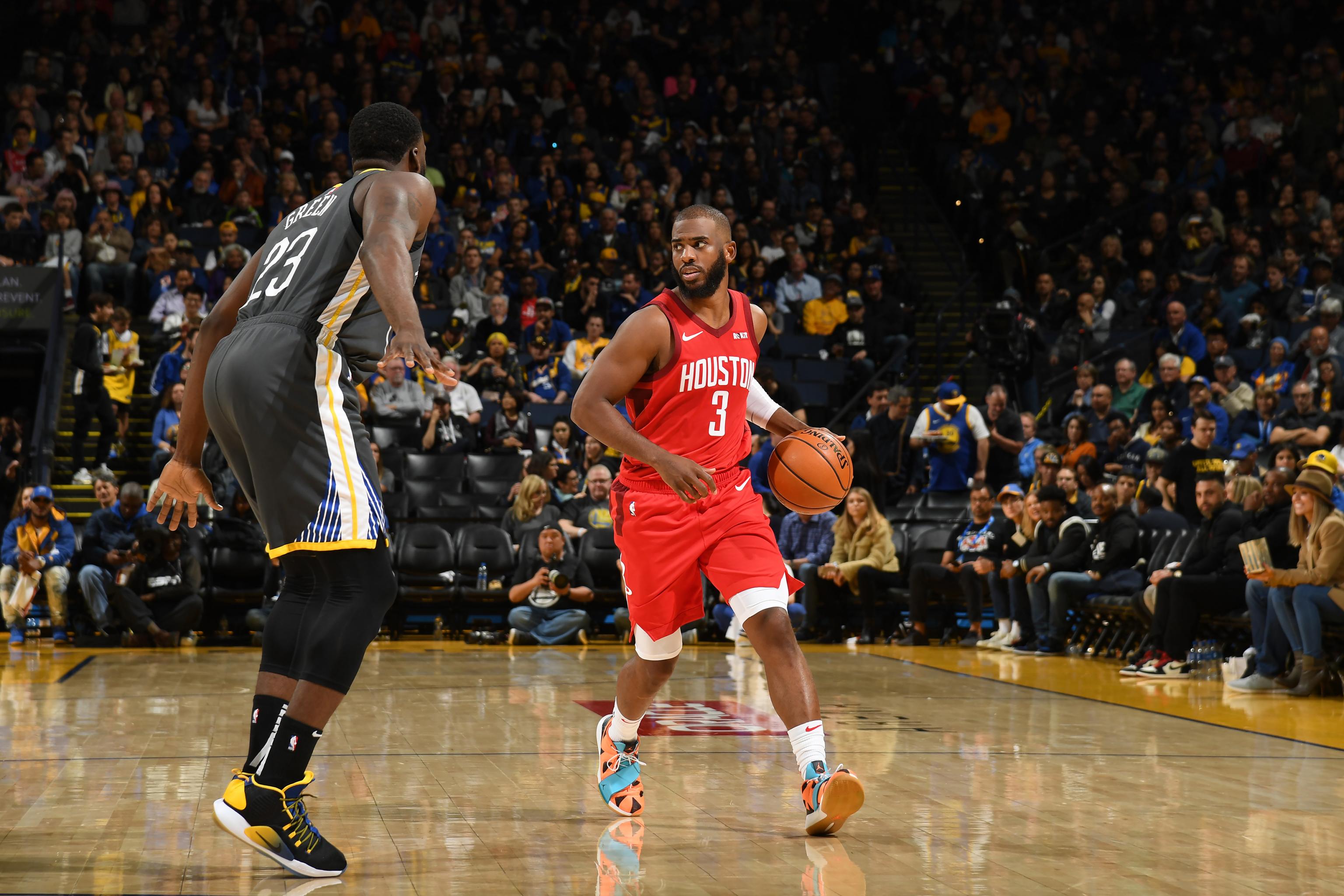 Chris Paul Electric as Rockets Beat Kevin Durant, Warriors Without James  Harden | Bleacher Report | Latest News, Videos and Highlights