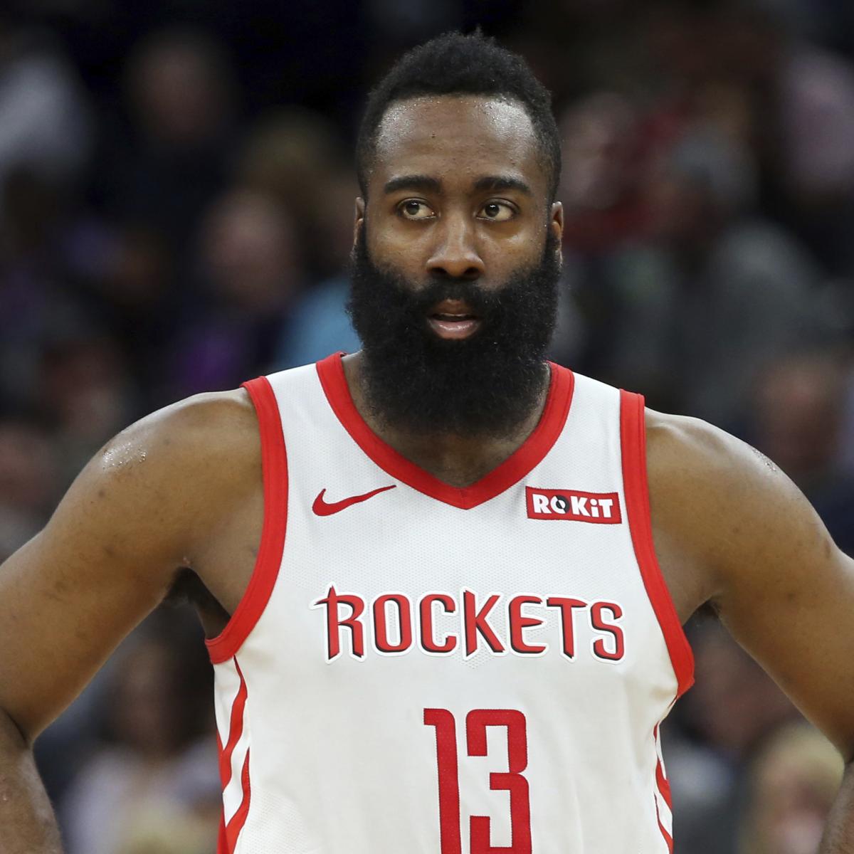 NBA Rumors: Warriors Were 'Bit Disappointed' Rockets' James Harden Couldn't Play ...