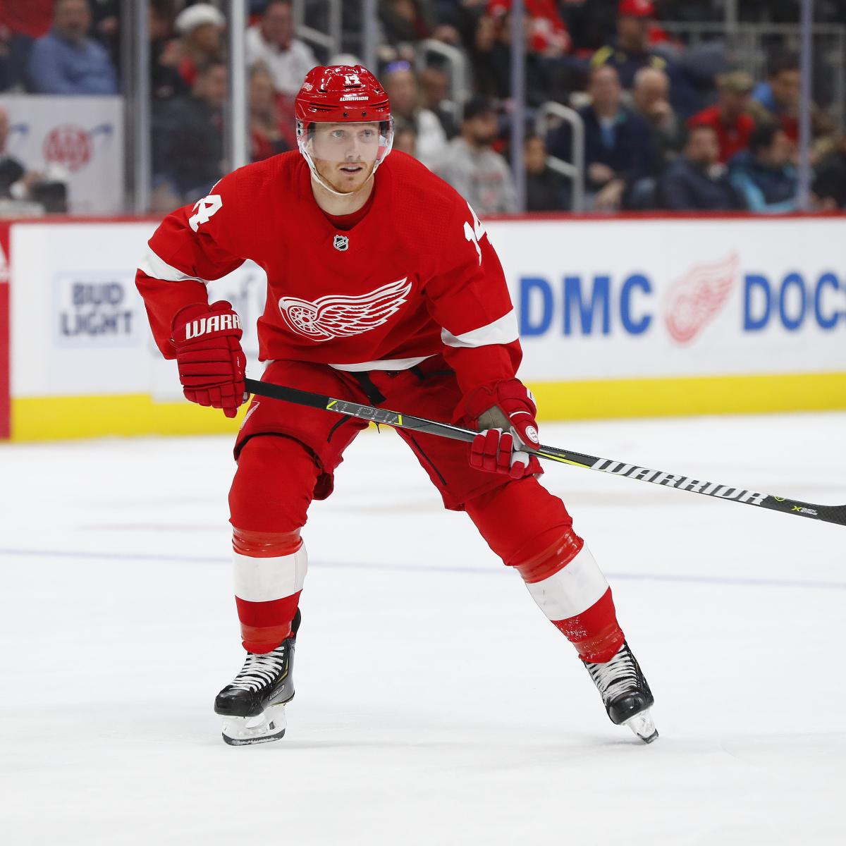 Gustav Nyquist Traded to Sharks; Red Wings Receive 2019, 2020 NHL Draft ...