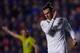 VALENCIA, SPAIN - FEBRUARY 24: Gareth Bale of Real Madrid CF celebrates his side's second goal during the La Liga match between Levante UD and Real Madrid CF at Ciutat de Valencia on February 24, 2019 in Valencia, Spain. (Photo by David Aliaga/MB Media/Getty Images)