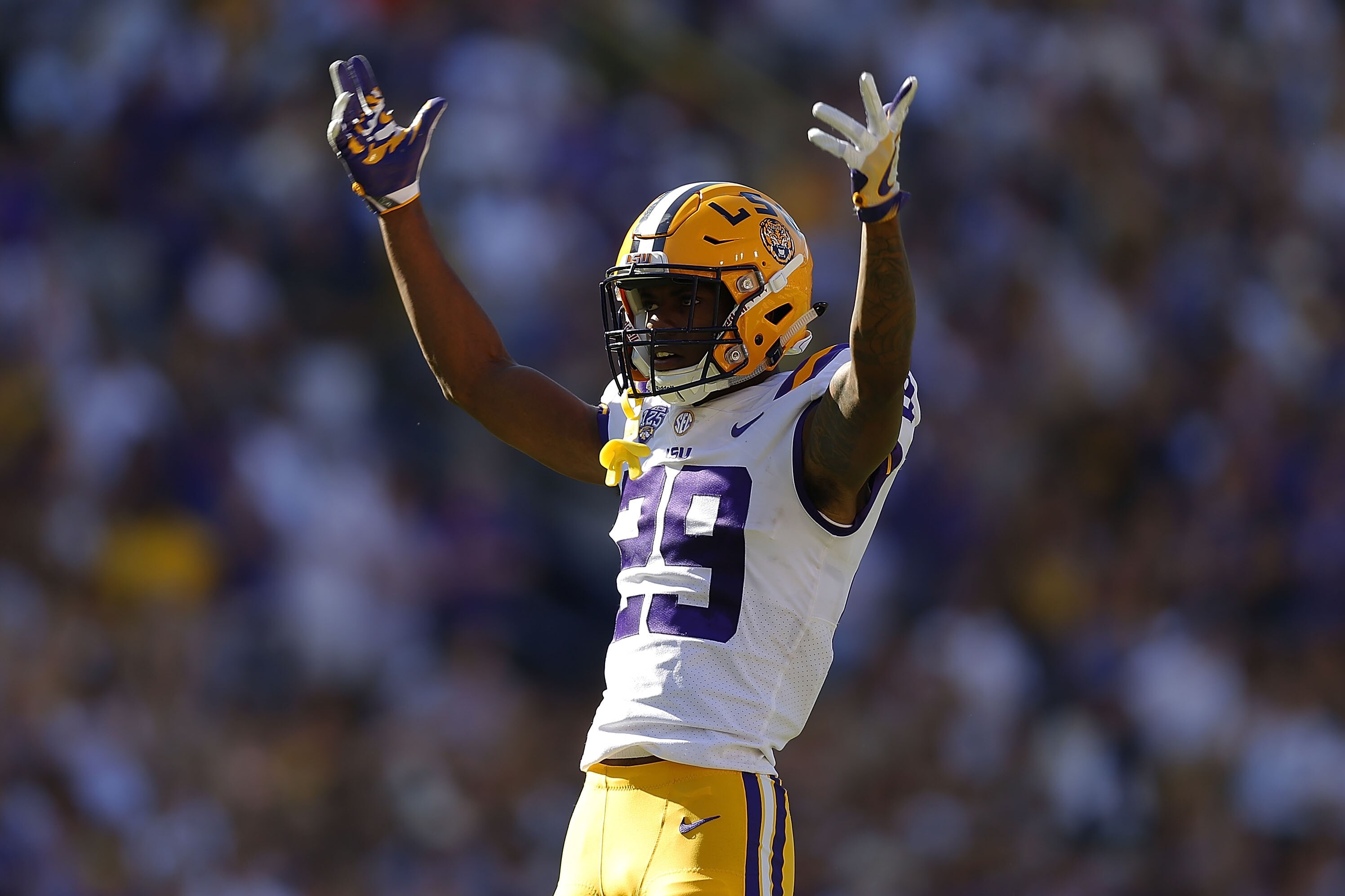 Browns Draft Greedy Williams Joins Ex Lsu Players Odell