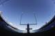On this photo taken with a fisheye lens, goal post and uprights are sighted at New Era Field prior to an NFL football game between the Buffalo Bills and the Arizona Cardinals on Sunday, September 25, 2016 in Orchard Park, NY (AP Photo / Mike Groll)