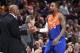 CLEVELAND, OH - NOVEMBER 13: JR Smith #5 of the Cleveland Cavaliers high fives Head Coach Larry Drew of the Cleveland Cavaliers on November 13, 2018 at The Quicken Loans Arena in Cleveland, Ohio. NOTE TO USER: User expressly acknowledges and agrees that, by downloading and/or using this Photograph, user is consenting to the terms and conditions of the Getty Images License Agreement. Mandatory Copyright Notice: Copyright 2018 NBAE (Photo by David Liam Kyle/NBAE via Getty Images)
