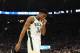 MILWAUKEE, WISCONSIN - FEBRUARY 23: Giannis Antetokounmpo #34 of the Milwaukee Bucks walks backcourt during a game against the Minnesota Timberwolves at Fiserv Forum on February 23, 2019 in Milwaukee, Wisconsin. NOTE TO USER: User expressly acknowledges and agrees that, by downloading and or using this photograph, User is consenting to the terms and conditions of the Getty Images License Agreement. (Photo by Stacy Revere/Getty Images)