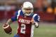 MONTREAL, QC - AUGUST 03: Quarterback Johnny Manziel #2 of the Montreal Alouettes runs with the ball against the Hamilton Tiger-Cats during the CFL game at Percival Molson Stadium on August 3, 2018 in Montreal, Quebec, Canada. The Hamilton Tiger-Cats defeated the Montreal Alouettes 50-11. (Photo by Minas Panagiotakis/Getty Images)