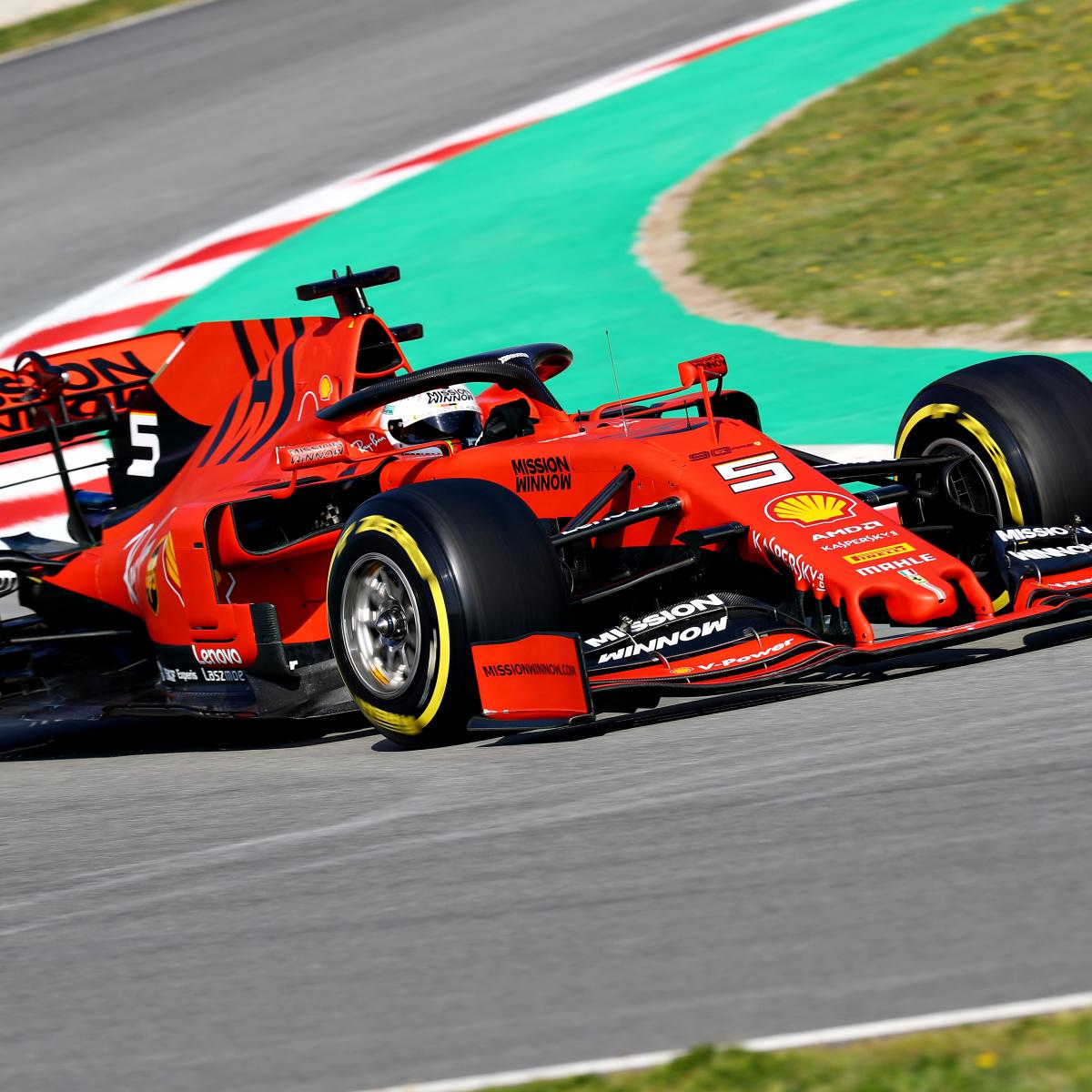 F1 Pre-Season Testing 2019: Friday Times and Analysis from Barcelona ...