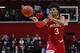 PISCATAWAY, NJ - JANUARY 30: Justin Smith #3 of the Indiana Hoosiers in action against the Rutgers Scarlet Knights during a game at Rutgers Athletic Center on January 30, 2019 in Piscataway, New Jersey. Rutgers defeated Indiana 66-58. (Photo by Rich Schultz/Getty Images)