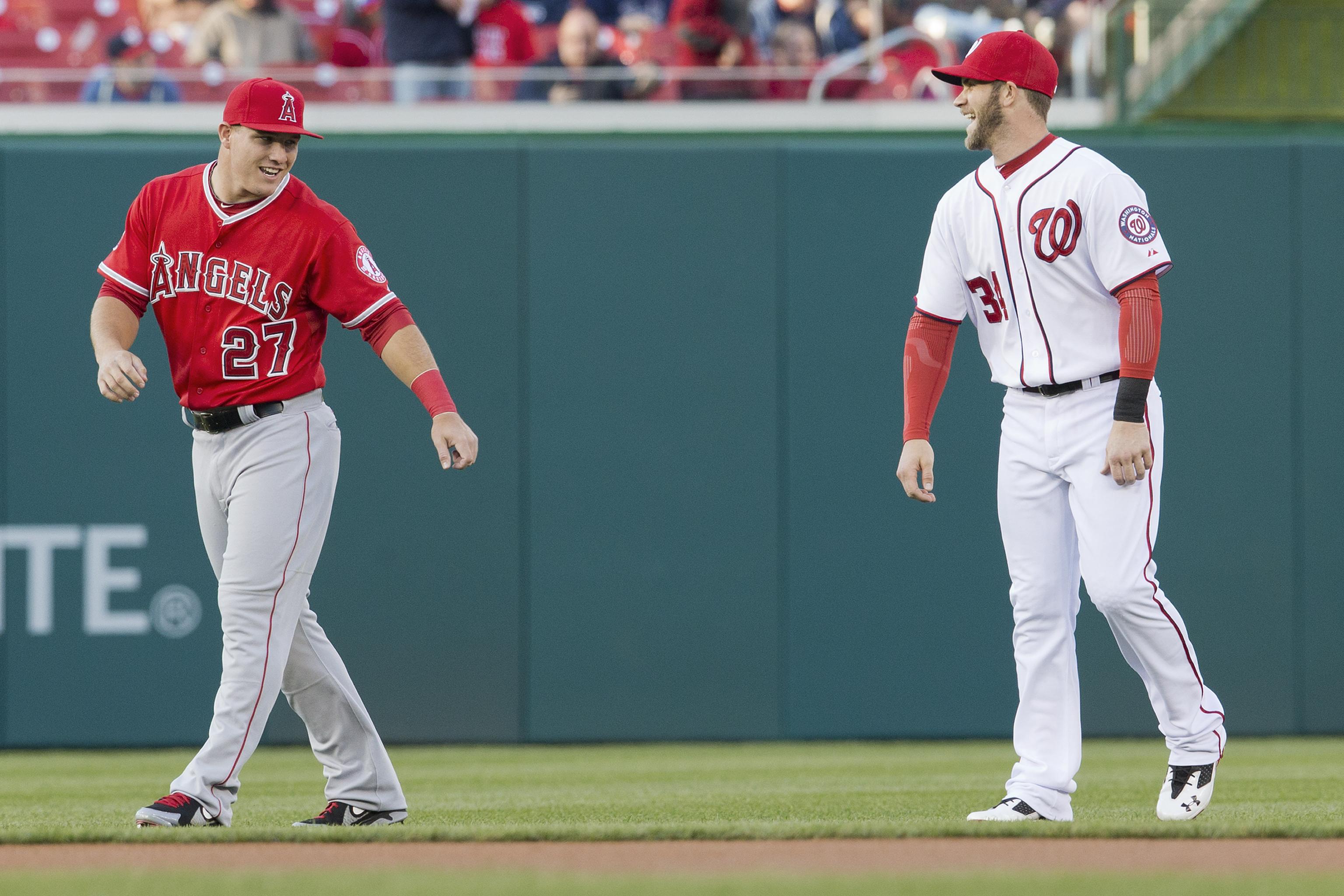 Bryce Harper says he'll lobby for Mike Trout to come to Philadelphia
