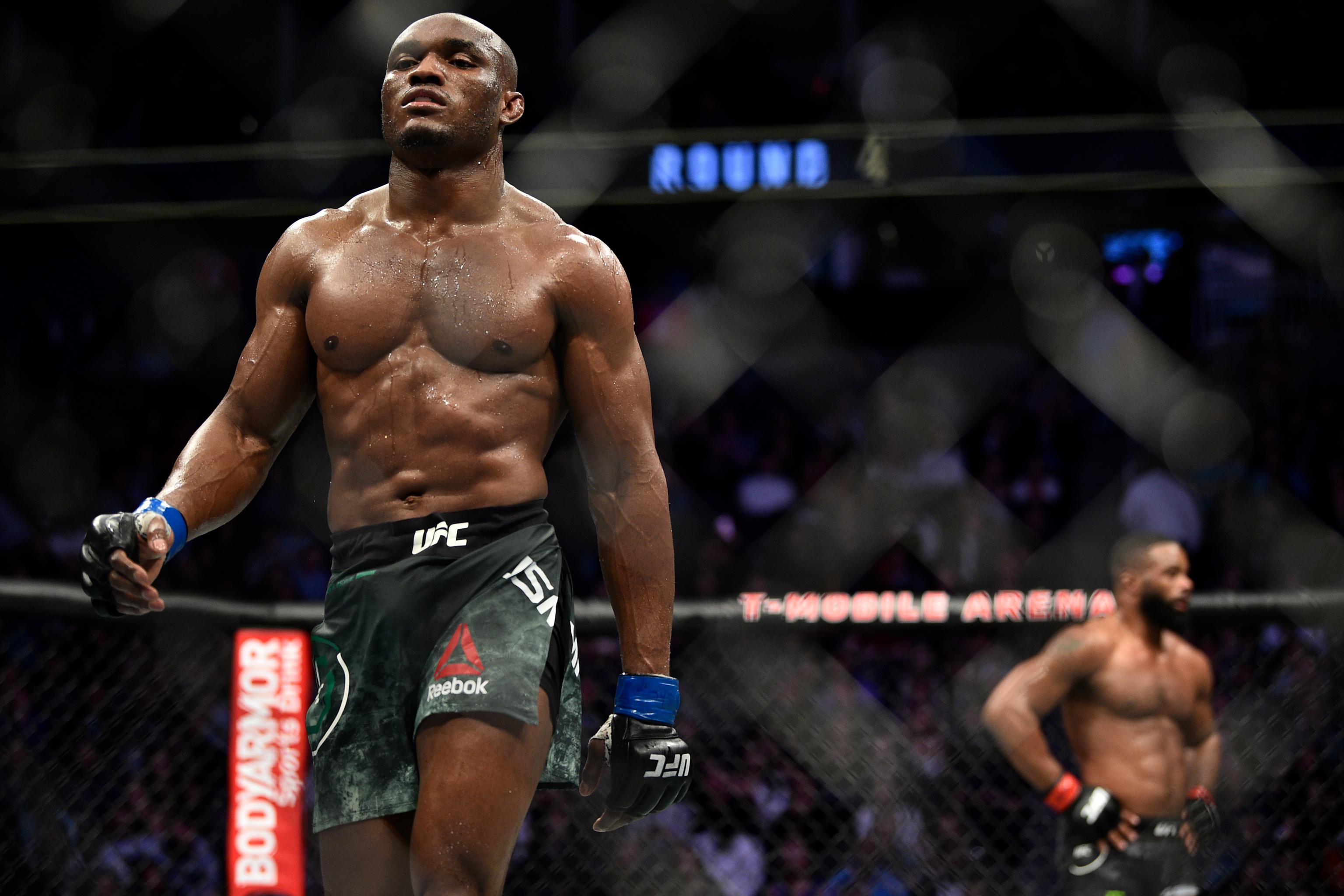 Video: Watch Kamaru Usman, Colby Covington Try to Fight in ...