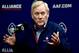 ATLANTA, GEORGIA - FEBRUARY 24: Bill Polian speaks with the press after the Alliance of American Football game between the Atlanta Legends and the Birmingham Iron at Georgia State Stadium on February 24, 2019 in Atlanta, Georgia. (Photo by Logan Riely/AAF/Getty Images)
