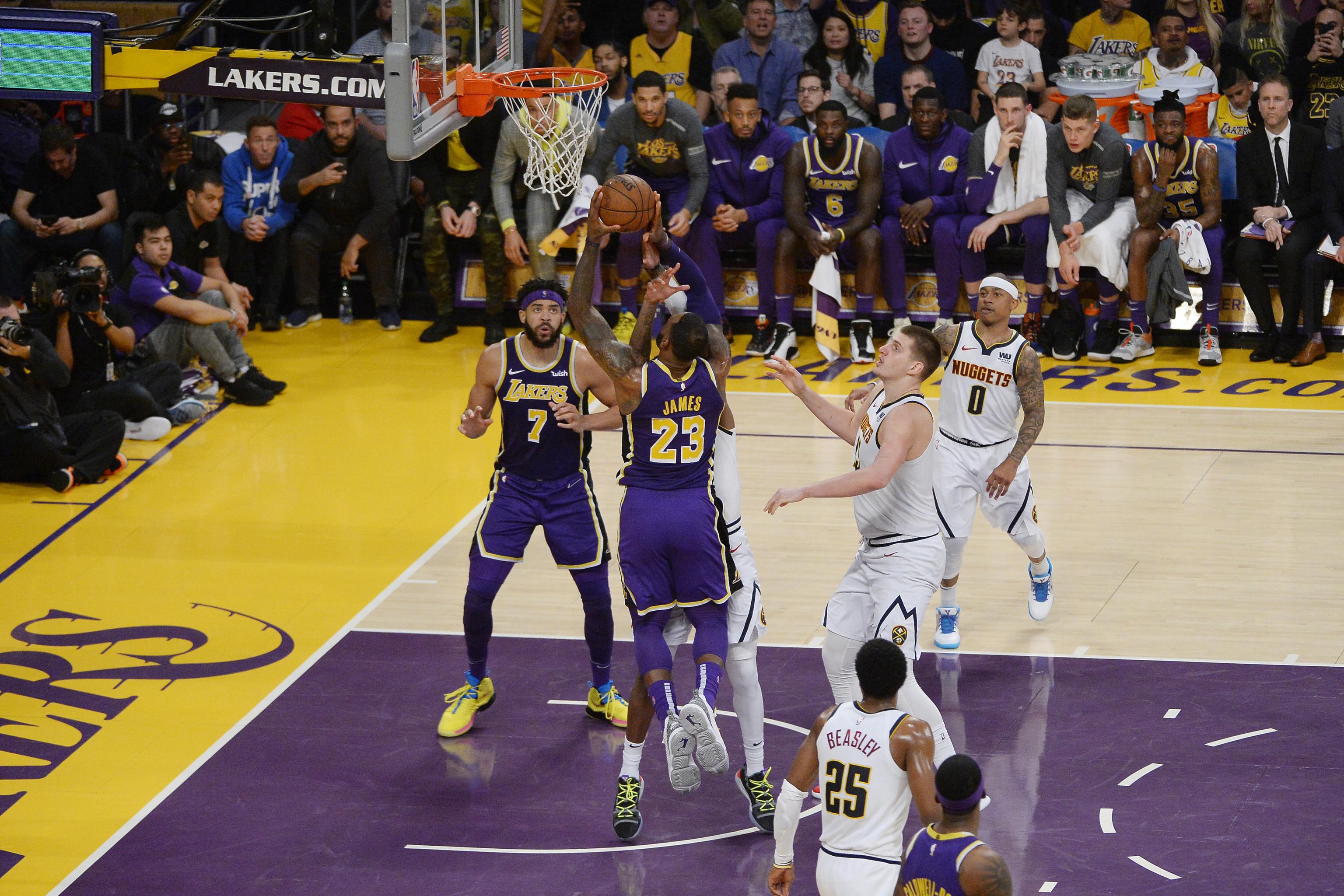 Lebron James Passes Michael Jordan In Scoring But Lakers Fall To Nuggets Bleacher Report Latest News Videos And Highlights