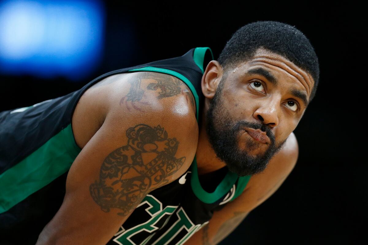 kyrie irving olympic practice