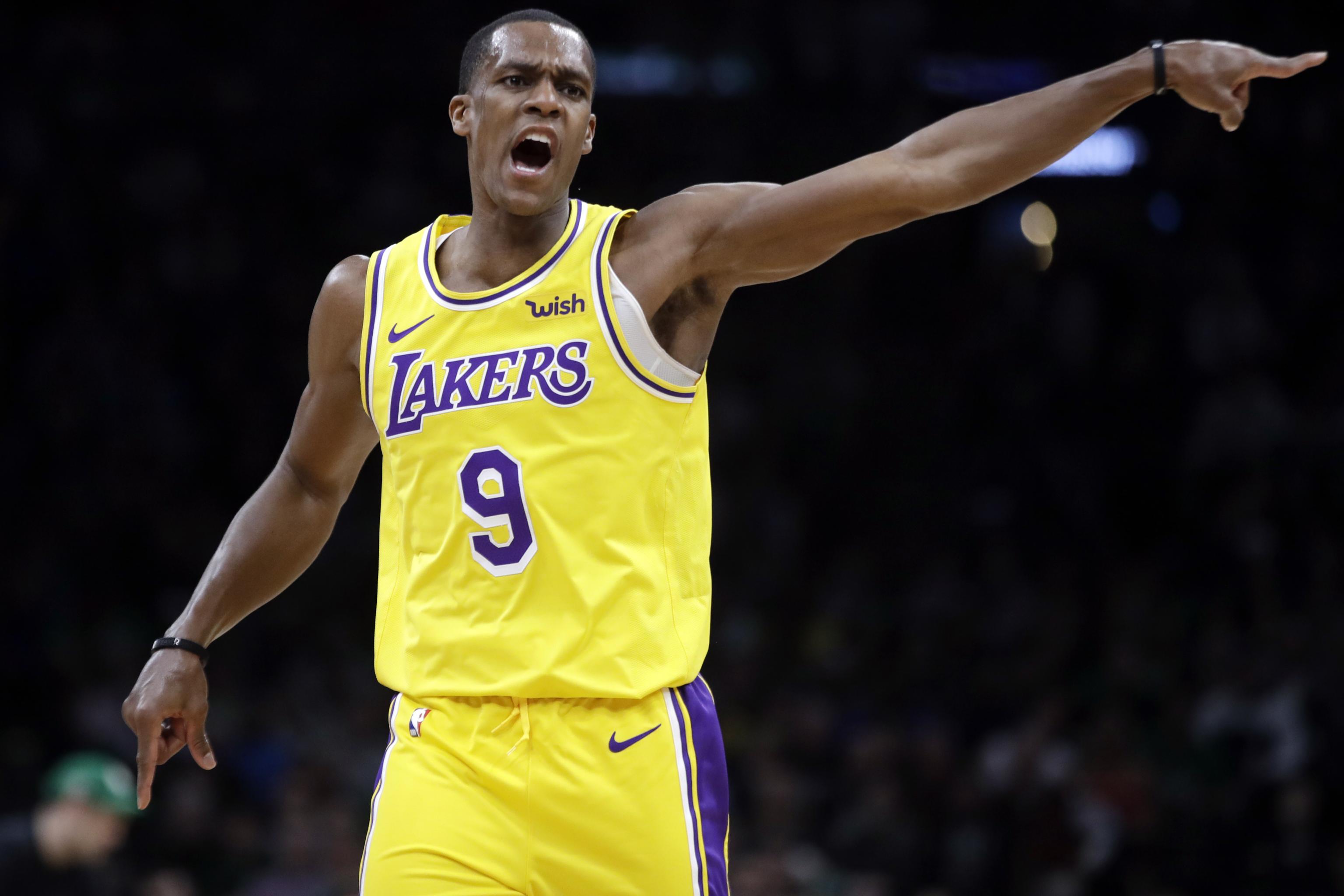 Report Rajon Rondo Won T Be Fined For Not Sitting On Lakers Bench Vs Nuggets Bleacher Report Latest News Videos And Highlights