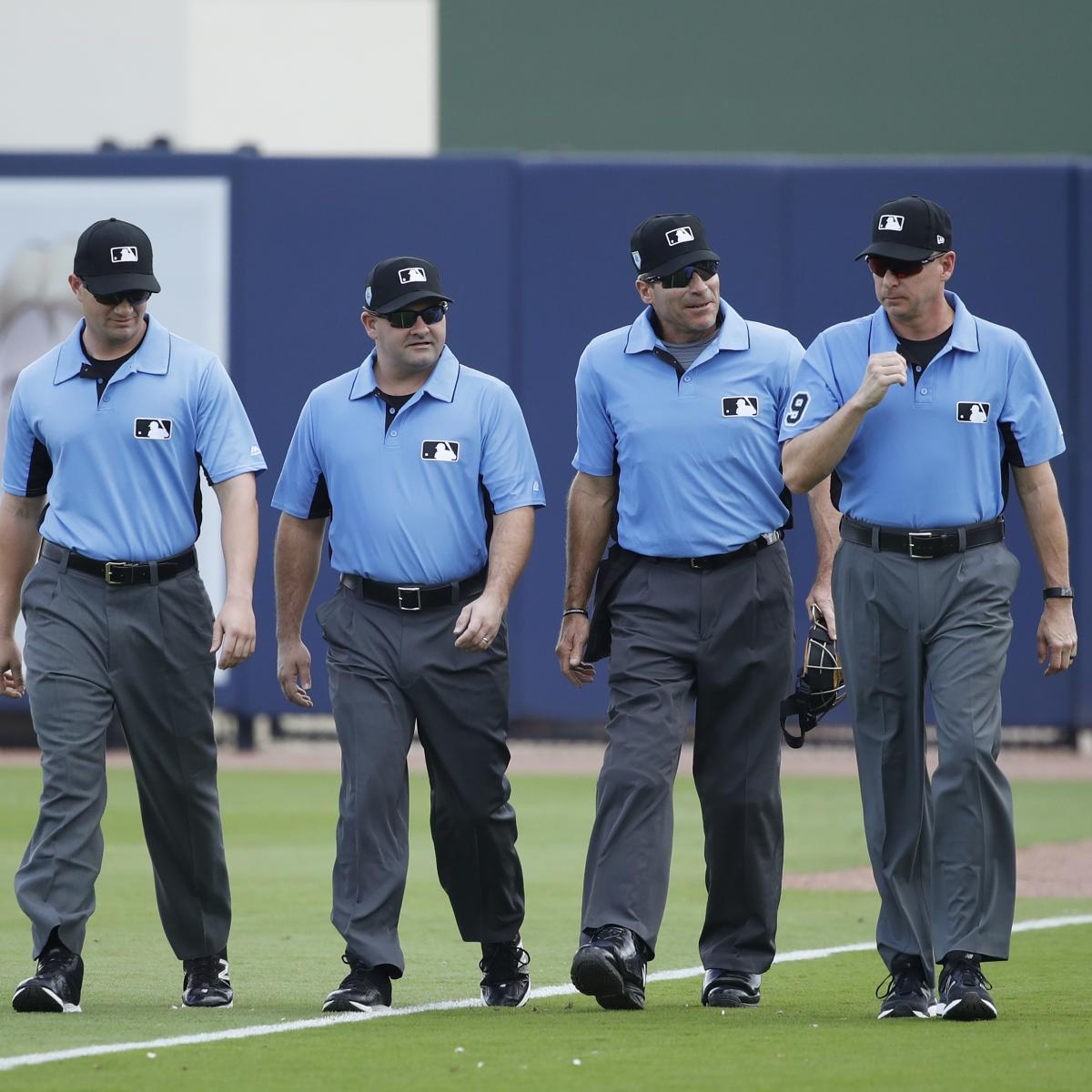 MLB to Experiment with Robot Umpires, More Rule Changes in