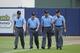 WEST PALM BEACH, FL - FEBRUARY 24: General view as the umpire crew heads to the field for a Grapefruit League spring training game between the Atlanta Braves and the Houston Astros at The Ballpark of the Palm Beaches on February 24, 2019 in West Palm Beach, Florida. The Astros won 5-2. (Photo by Joe Robbins/Getty Images)