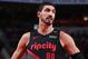 PORTLAND, OR - MARCH 7: Enes Kanter #00 of the Portland Trail Blazers looks on during the game against the Oklahoma City Thunder on March 7, 2019 at the Moda Center Arena in Portland, Oregon. NOTE TO USER: User expressly acknowledges and agrees that, by downloading and or using this photograph, user is consenting to the terms and conditions of the Getty Images License Agreement. Mandatory Copyright Notice: Copyright 2019 NBAE (Photo by Sam Forencich/NBAE via Getty Images)