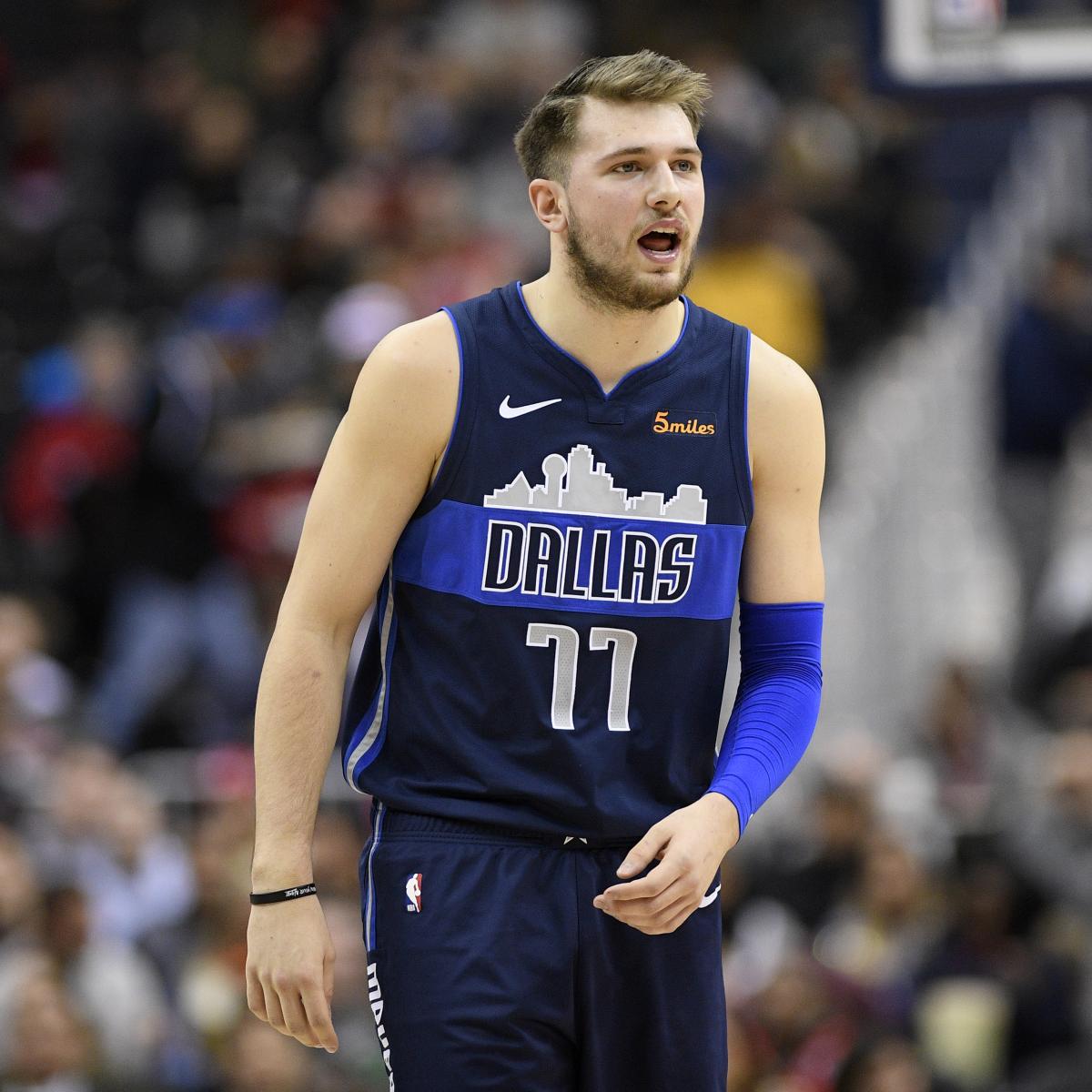 Luka Doncic Won't Play vs. Cavaliers with Knee Injury ...