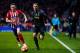 MADRID, SPAIN - FEBRUARY 20: Saul Niguez of Atletico Madrid and Cristiano Ronaldo of Juventus battle for the ball during the UEFA Champions League Round of 16 First Leg match between Club Atletico de Madrid and Juventus at Estadio Wanda Metropolitano on February 20, 2019 in Madrid, Spain. (Photo by TF-Images/TF-Images via Getty Images)