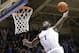 Duke's Zion Williamson (1) dunks during the second half of an NCAA college basketball game against Clemson in Durham, N.C., Saturday, Jan. 5, 2019. Duke won 87-68. (AP Photo/Gerry Broome)