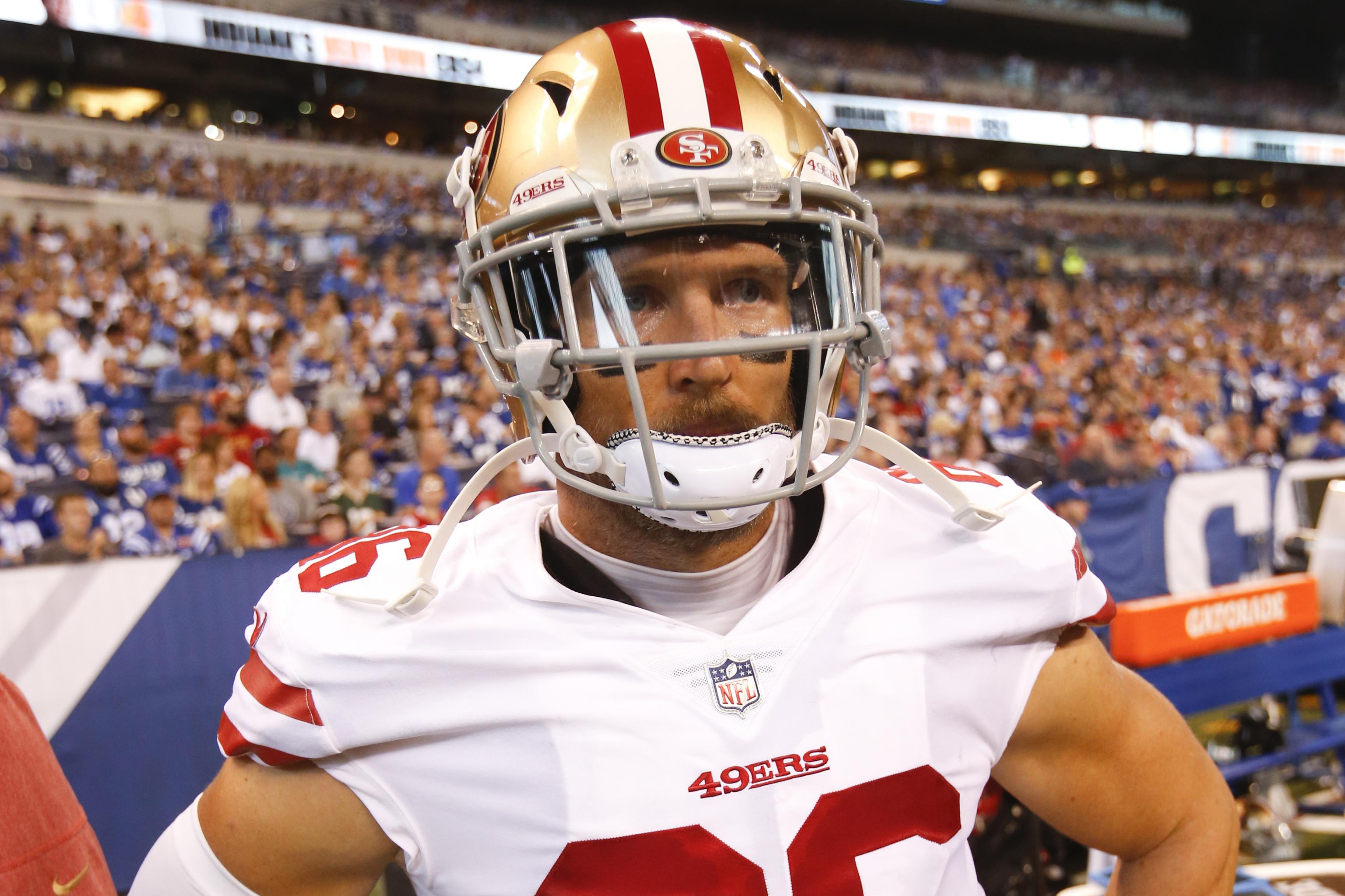 October 18, 2015: San Francisco 49ers long snapper Kyle Nelson (86