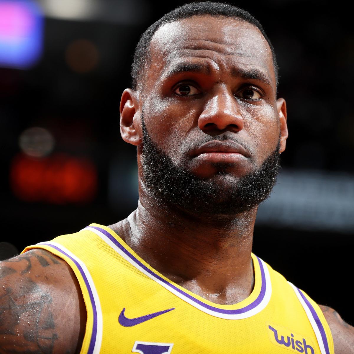 Lakers News: LeBron James Admits LA's Playoff Odds Are 'Slim to None' | Bleacher Report | Latest News, Videos and Highlights