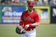 CLEARWATER, FL - MARCH 11: Bryce Harper #3 of the Philadelphia Phillies looks on prior to a Grapefruit League spring training game against the Tampa Bay Rays at Spectrum Field on March 11, 2019 in Clearwater, Florida. The Rays won 8-2. (Photo by Joe Robbins/Getty Images)
