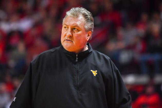 LUBBOCK, TX - FEBRUARY 04: Head coach Bob Huggins of the West Virginia Mountaineers paces the sidelines during the game against the Texas Tech Red Raiders on February 04, 2019 at United Supermarkets Arena in Lubbock, Texas. (Photo by John Weast/Getty Images)
