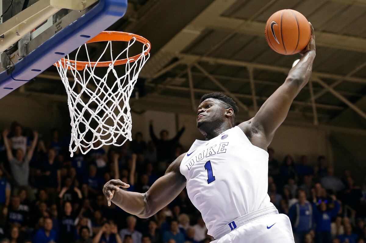 zion williamson dunk