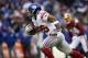 New York Giants running back Saquon Barkley (26) runs for a 78-yard touchdown during the first half of an NFL football game against the Washington Redskins, Sunday, Dec. 9, 2018, in Landover, Md. (AP Photo/Nick Wass)