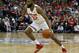 Keyshawn Woods and the Buckeyes were successful against Indiana and will try to upset Michigan State in the quarterfinal round.