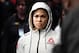 NEW YORK, NY - JANUARY 19: Rachael Ostovich walks to the Octagon prior to her women's flyweight bout against Paige VanZant during the UFC Fight Night event at the Barclays Center on January 19, 2019 in the Brooklyn borough of New York City. (Photo by Josh Hedges/Zuffa LLC/Zuffa LLC via Getty Images)