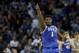 CHARLOTTE, NORTH CAROLINA - MARCH 15: Zion Williamson #1 of the Duke Blue Devils during their game in the semifinals of the 2019 Men's ACC Basketball Tournament at Spectrum Center on March 15, 2019 in Charlotte, North Carolina. (Photo by Streeter Lecka/Getty Images)