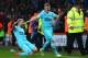 BOURNEMOUTH, ENGLAND - MARCH 16: Matt Ritchie of Newcastle United celebrates after scoring his team's second goal with Paul Dummett of Newcastle United during the Premier League match between AFC Bournemouth and Newcastle United at Vitality Stadium on March 16, 2019 in Bournemouth, United Kingdom. (Photo by Jordan Mansfield/Getty Images)