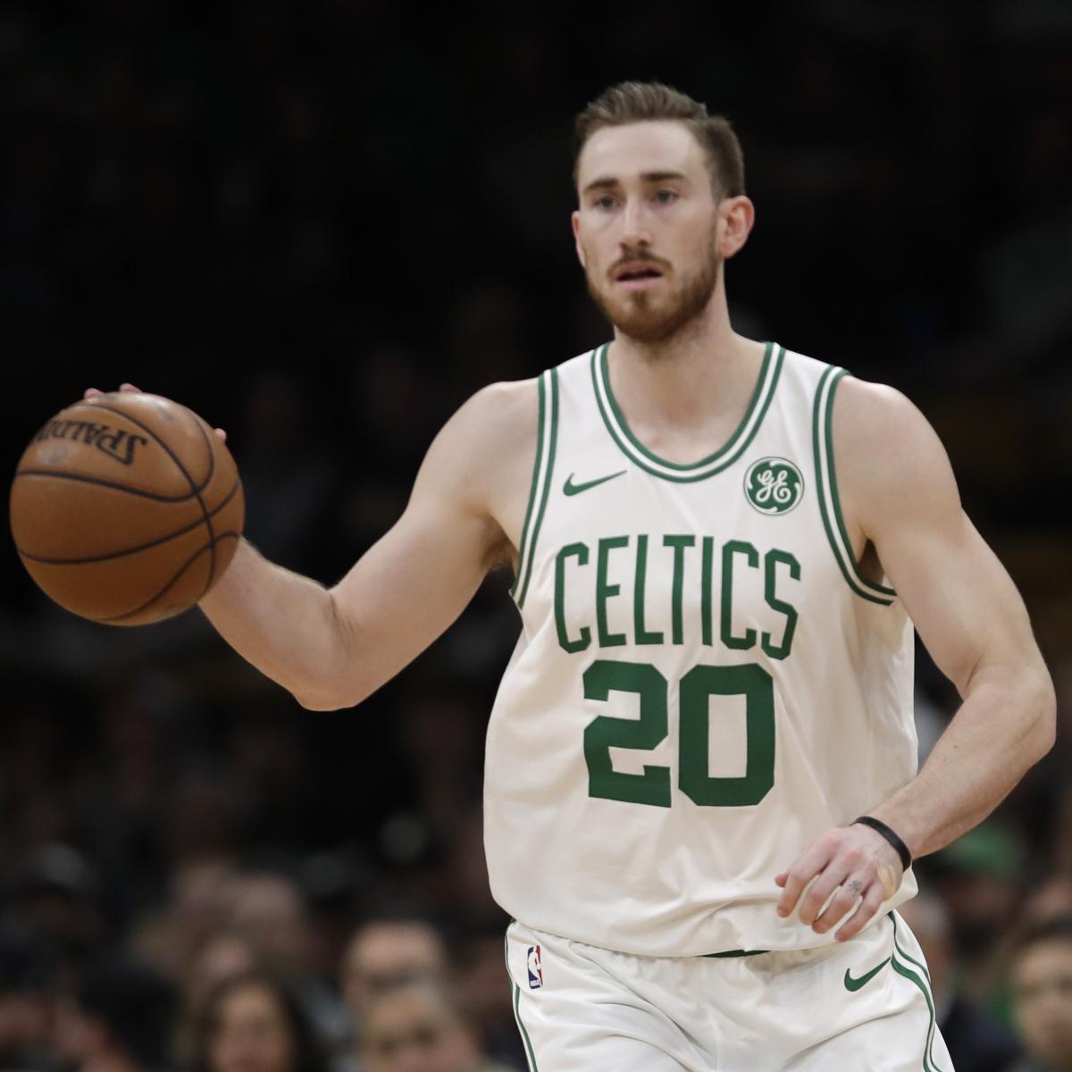 Gordon Hayward Won't Return vs. Hawks After Neck Injury Diagnosed as Strain | Bleacher Report | Latest News, Videos and Highlights