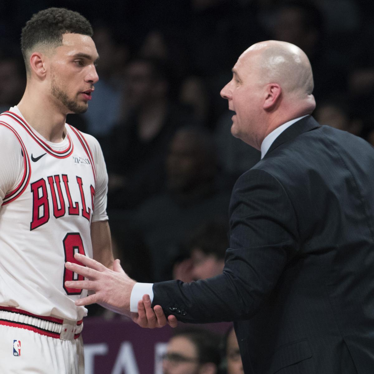 Report: Zach LaVine Offered to Pay Jim Boylen's Fine After Ejection vs. Clippers | Bleacher Report | Latest News, Videos and Highlights