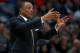 NEW ORLEANS, LOUISIANA - MARCH 12: Head coach Alvin Gentry of the New Orleans Pelicans reacts to a call during the second half of a NBA game against the Milwaukee Bucks at the Smoothie King Center on March 12, 2019 in New Orleans, Louisiana. Milwaukee Bucks won the game 130 - 113. NOTE TO USER: User expressly acknowledges and agrees that, by downloading and or using this photograph, User is consenting to the terms and conditions of the Getty Images License Agreement. (Photo by Sean Gardner/Getty Images)