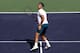 INDIAN WELLS, CALIFORNIA - MARCH 15: Roger Federer of Switzerland plays Hubert Hurkacz of Poland during the quarterfinals of the BNP Paribas Open at the Indian Wells Tennis Garden on March 15, 2019 in Indian Wells, California. (Photo by Matthew Stockman/Getty Images)